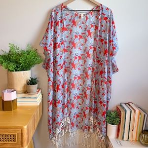 💗HOST PICK 💗 Forever 21 Sheer Boho Kimono